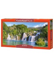 Panoramska zagonetka Castorland od 4000 dijelova - Slapovi u Krki, Hrvatska