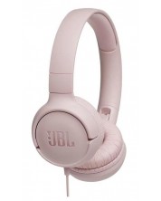Slušalice JBL - T500, ružičaste -1