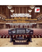 Cameron Carpenter - Rachmaninoff: Rhapsody on a Theme of Paganini &  Poulenc: Organ Concerto (CD)