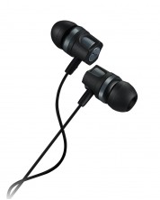 Slušalice s mikrofonom Canyon - CNE-CEP3DG, sive -1