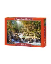 Puzzle Castorland od 2000 dijelova - Šuma 