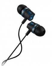 Slušalice s mikrofonom Canyon - CNE-CEP3G, plavo/crne -1