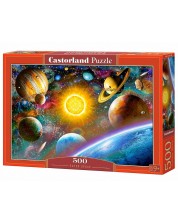 Puzzle Castorland od 500 dijelova - Svemirski prostor