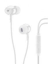 Slušalice Cellularline - Acoustic, bijele -1