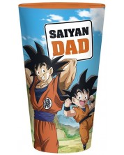 Čaša za vodu The Good Gift Animation: Dragon Ball Super - Saiyan Dad