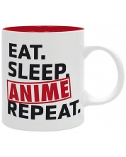 Šalica The Good Gift Adult: Humor - Eat, Sleep, Anime, Repeat -1