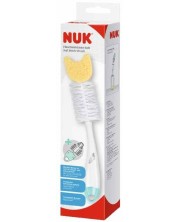 Četka za bočicu i duda sa spužvicom 2 u 1 NUK - Mint  -1