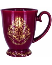 Šalica 3D Paladone Movies: Harry Potter - Hogwarts, 500 ml (red)