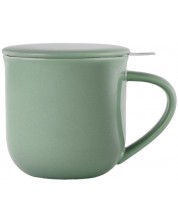 Šalica za čaj s cjedilom Viva Scandinavia - Minima Stone Green, 350 ml -1