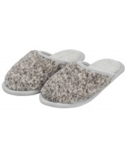 Vunene papuče Primo Home - Coral, 100% merino vuna, 36-37, sive