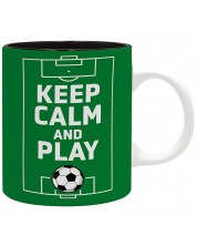Šalica The Good Gift Sports: Football - Keep Calm and Play Football -1