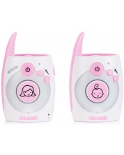 Digitalni baby monitor Chipolino - Astro, ružičasti
