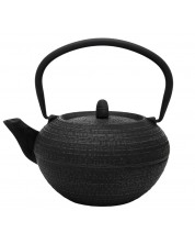 Čajnik od lijevanog željeza Bredemeijer - Tibet, 1.2 L, crni