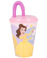 Čaša sa slamkom Stor - Disney Princess, 430 ml -1