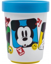 Čaša s protukliznom bazom Stor Mickey Mouse - Fun-Tastic, 260 ml -1