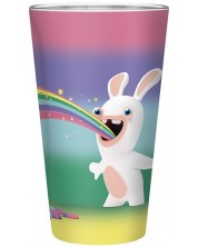 Čaša za vodu ABYstyle Games: Raving Rabbids - Rainbow Rabbids -1