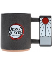 Šalica 3D Paladone Animation: Demon Slayer - Logo, 450 ml -1
