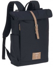 Torba za dječja kolica s priborom Lassig - Rolltop, Night Blue -1