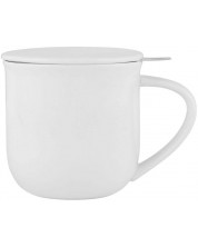 Šalica za čaj s cjedilom Viva Scandinavia - Minima Pure White, 350 ml -1
