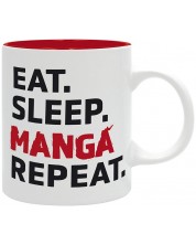 Šalica The Good Gift Humor: Adult - Eat, Sleep, Manga, Repeat