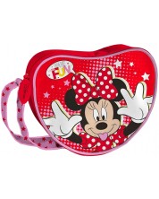 Torba za rame Coriex Minnie Mouse - U obliku srca, s jednim pretincem
