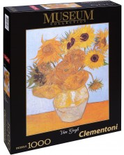 Puzzle Clementoni od 1000 dijelova - Suncokreti, Vincent van Gogh