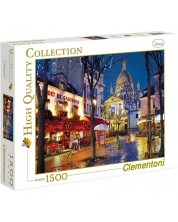 Puzzle Clementoni od 1500 dijelova - Pariz, Montmartre