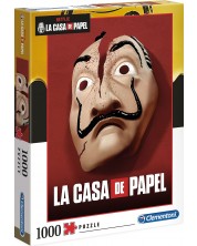 Puzzle Clementoni od 1000 dijelova - La Casa De Papel