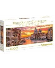 Panoramska slagalica Clementoni od 1000 dijelova - Grand kanal, Venecija -1