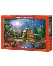 Puzzle Castorland od 1000 dijelova - Kućica na mjesečini