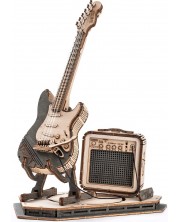 Drvena 3D slagalica  Robo Time od 140 dijelova - Električna gitara