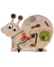 Drvena Montessori ploča Moni Toys - Puž -1