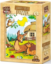 Drvena slagalica Art Puzzle od 25 dijelova - U prirodi