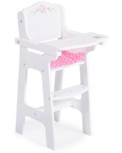Drvena stolica za hranjenje za lutke Pilsan - B012