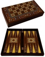 Drveni backgammon Antic Mosaic -1