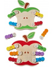Drvena igračka za finu motoriku Haba - Cvjetna jabuka