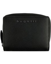 Ženski kožni novčanik Bugatti Bella - S 1 zatvaračem, crni