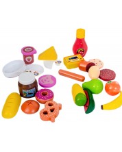 Drveni set Acool Toy - Kutije s namirnicama