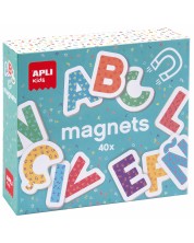 Drvena magnetna slova Apli Kids, 40 brojeva (engleski jezik)
