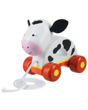 Drvena igračka za povlačenje Orange Tree Toys - Krava -1