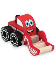 Drvena igračka za sastavljanje Acool Toy - Bager