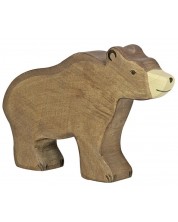 Drvena figurica Holztiger - Medvjed, smeđi