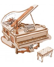 Drvena 3D slagalica  Robo Time od 223 dijela - Čarobni klavir -1