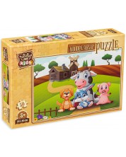 Drvena slagalica Art Puzzle od 50 dijelova - Na farmi