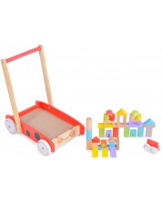 Drvena igračka za hodanje Moni Toys - Bubamara -1