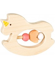 Drvena zvečka za bebe Lule Toys - Jednorog -1