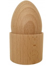 Drvena igračka Smart Baby - Jaje s Montessori šalicom -1