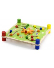 Drvena igračka Viga - Labirint s kuglicama -1