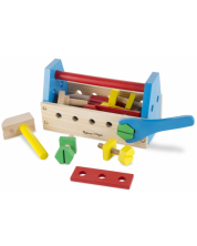 Drvena igračka Melissa & Doug – Kutija s instrumentima -1