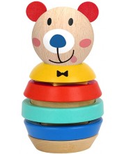Drveni nizanka Tooky Toy - Bear -1